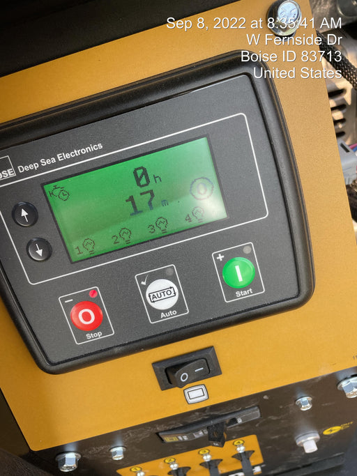 2022 Allmand NLV3GR (4) LED Light Fixture 350W, 23' Vertical Mast, 3kW Prime, Towable, ES Decals, T3