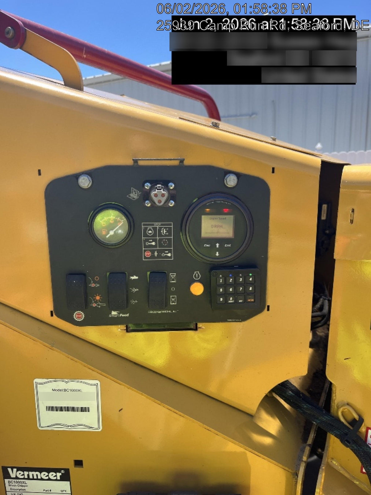 2022 VERMEER BC1000XL Gas