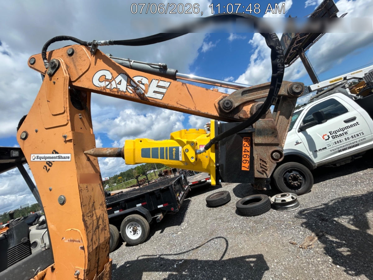 2018 Case 580N STANDARD HOE, ROPS, PILOT CONTROLS, AUX HYD