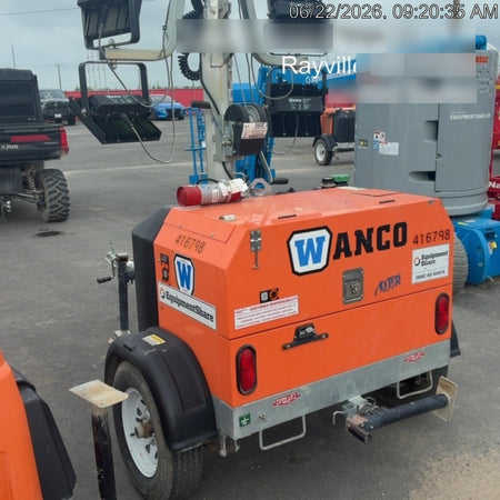 2024 Wanco WLTT-4MM4K Diesel, Deep Sea Controller, Shore Power Plug, Auto Start, (4) 350W LED Floodlights, 4kW Generator, 60 Gal Fuel Tank, 2" Ball, T3