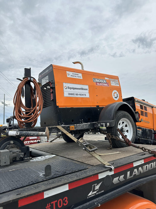 2021 Lincoln Electric Vantage 322 Vantage 322 Ready Pak 3 w/ Decals, ORANGE (includes trailer, cable rack, fender light kit) NO Telematics