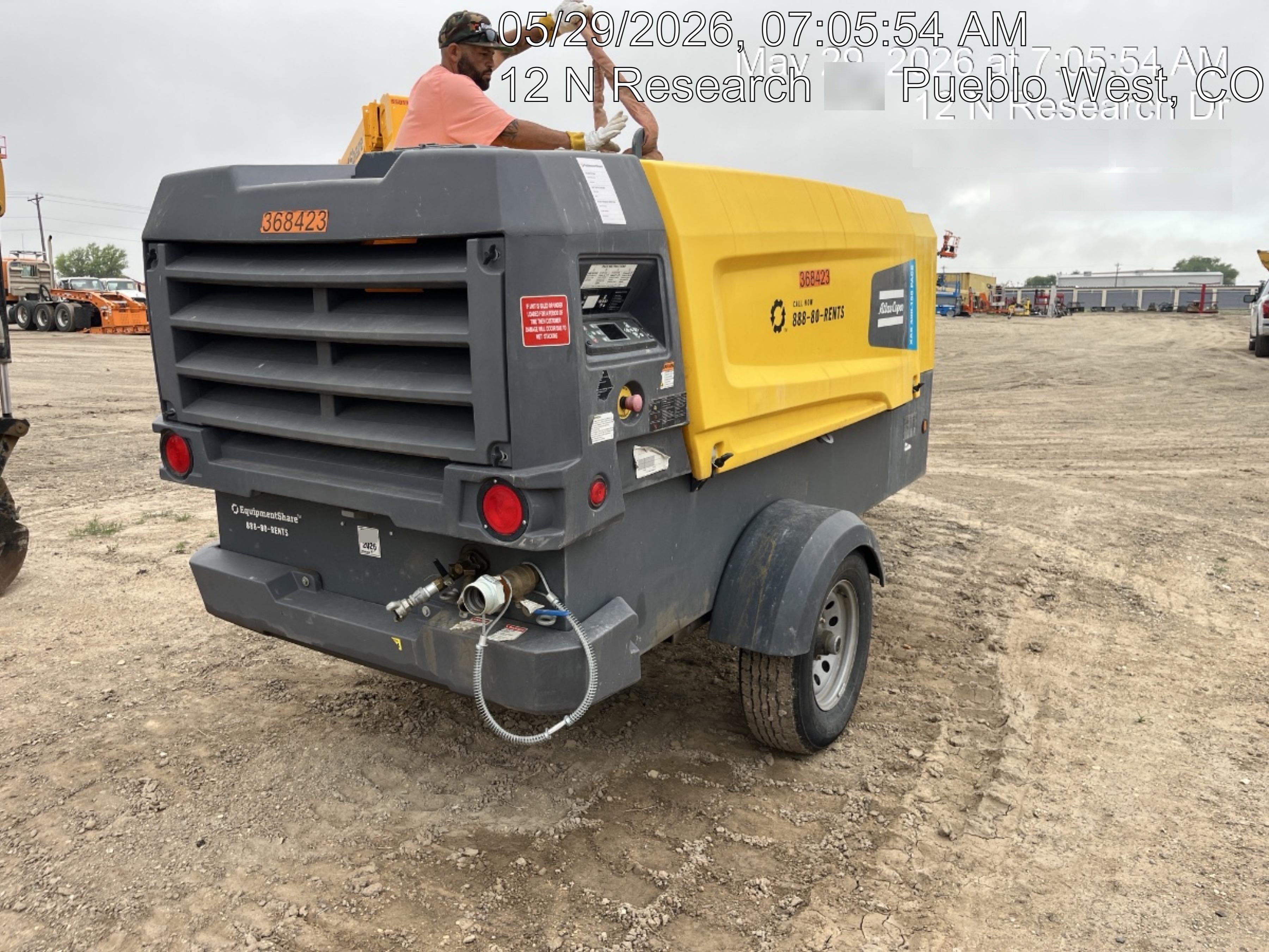 2023 ATLAS COPCO XAS 400-150 PACE