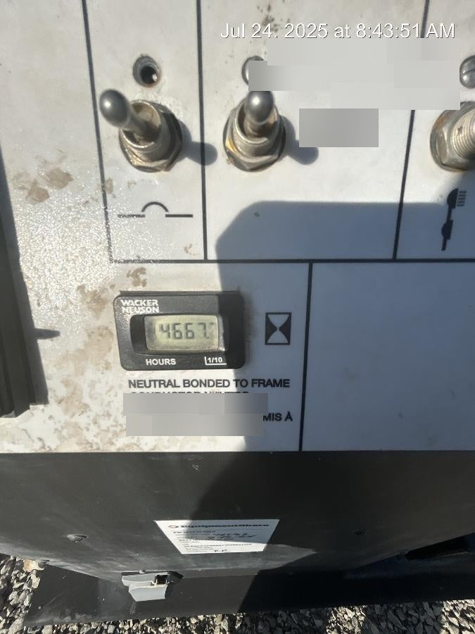 2018 Wacker Neuson LTV6L-MH Wacker Neuson LTV6L Mobile Light Tower w/Fuel Level Sensor Installed