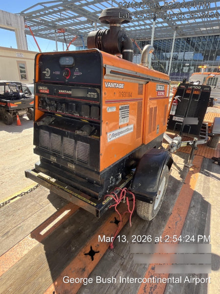 2021 Lincoln Electric Vantage 549X Ready Pak 3, ORANGE (includes trailer, cable rack, fender light kit)