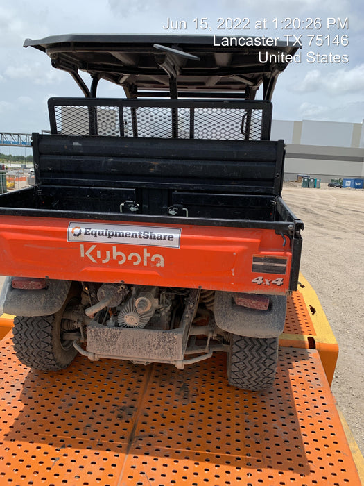 2021 Kubota RTV-X1140W-H Plastic Canopy, Windshield Acrylic Clear, LED Strobe Light, Wire Harness Kit, Back up Alarm