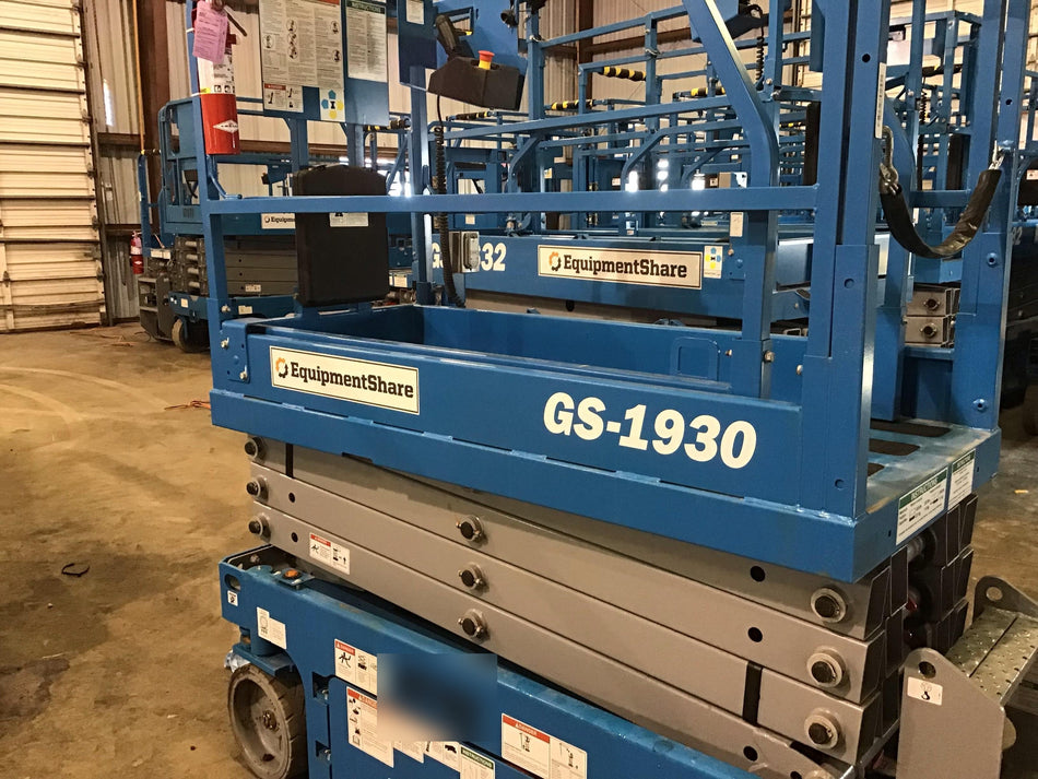 2018 Genie GS-1930 Genie GS-1930 Scissor Lift w/Standard Options