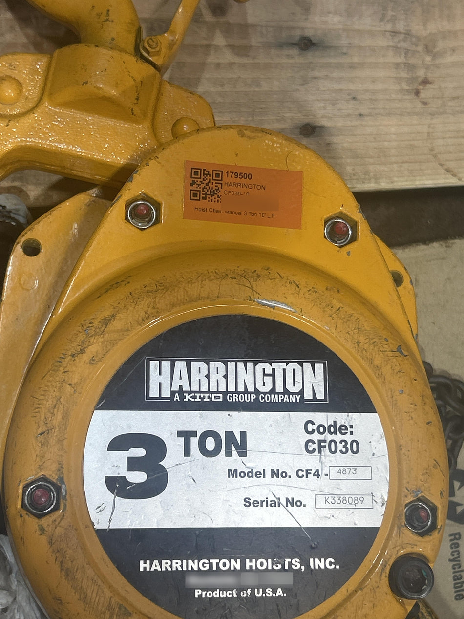2021 HARRINGTON CF030-10