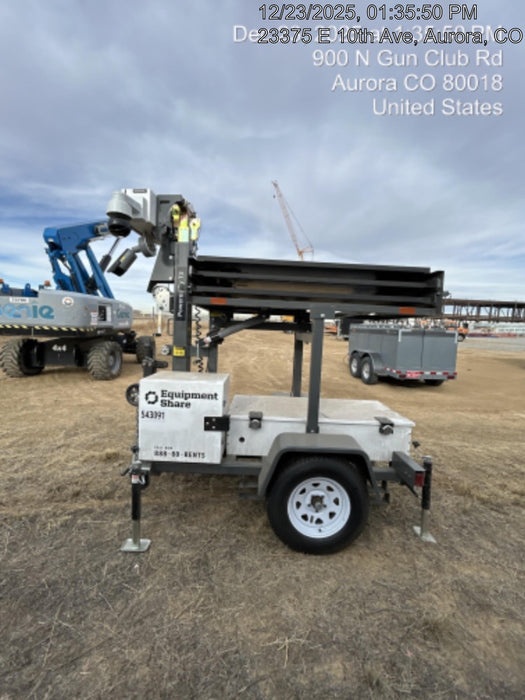 2025 NATIONAL SIGNAL Sunray Solar-Powered Mobile Integrator Tower