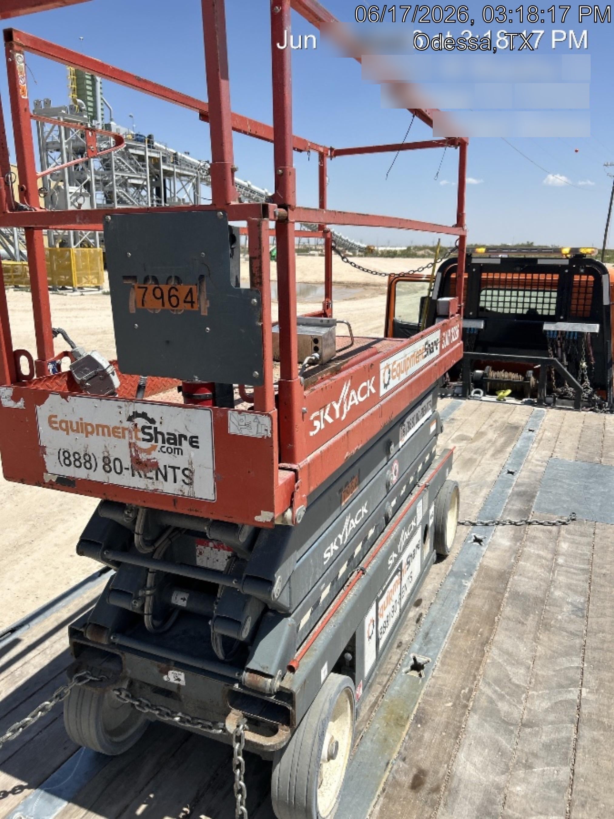 2018 Skyjack SJIII-3226 Skyjack SJIII3226 Scissor Lift w/Trojan Batteries
