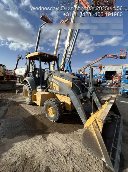 2019 John Deere 310LEP 4wd, Canopy, Standard dipper, ISO, Rear Auxiliary Hydraulics, Manual QC