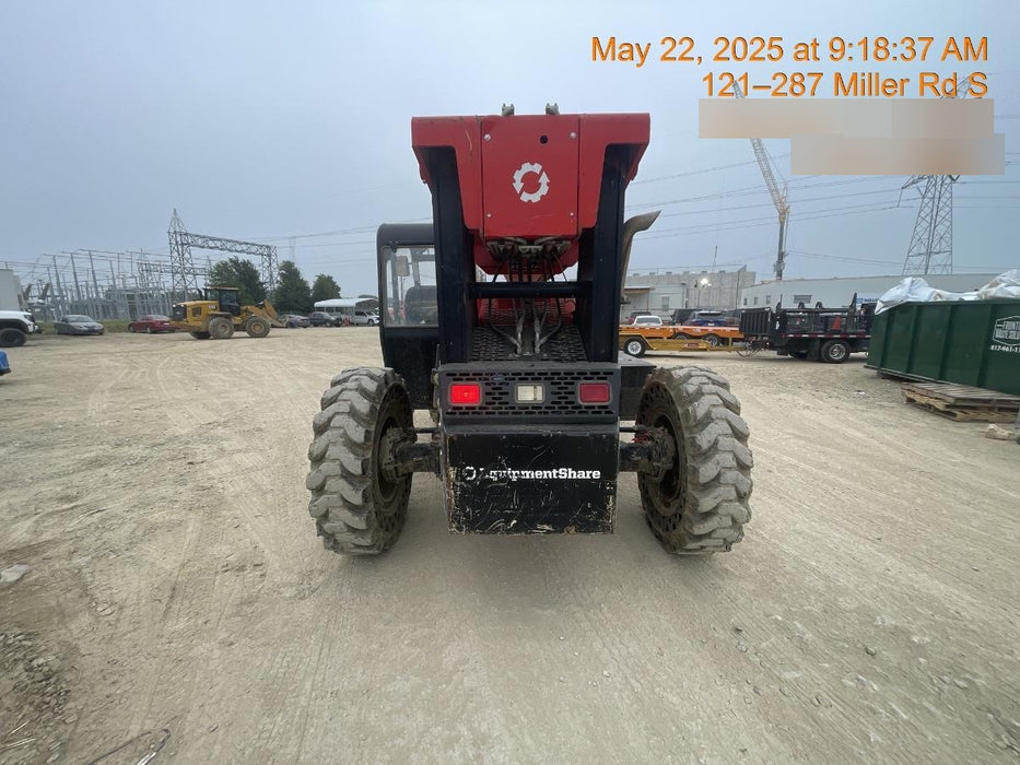 2020 Manitou MTA10055 Canopy, 120 HP, Solid Tires, Work Lights, Lift Hook, Auxiliary Hydraulics w/66" Carriage and 60" Forks