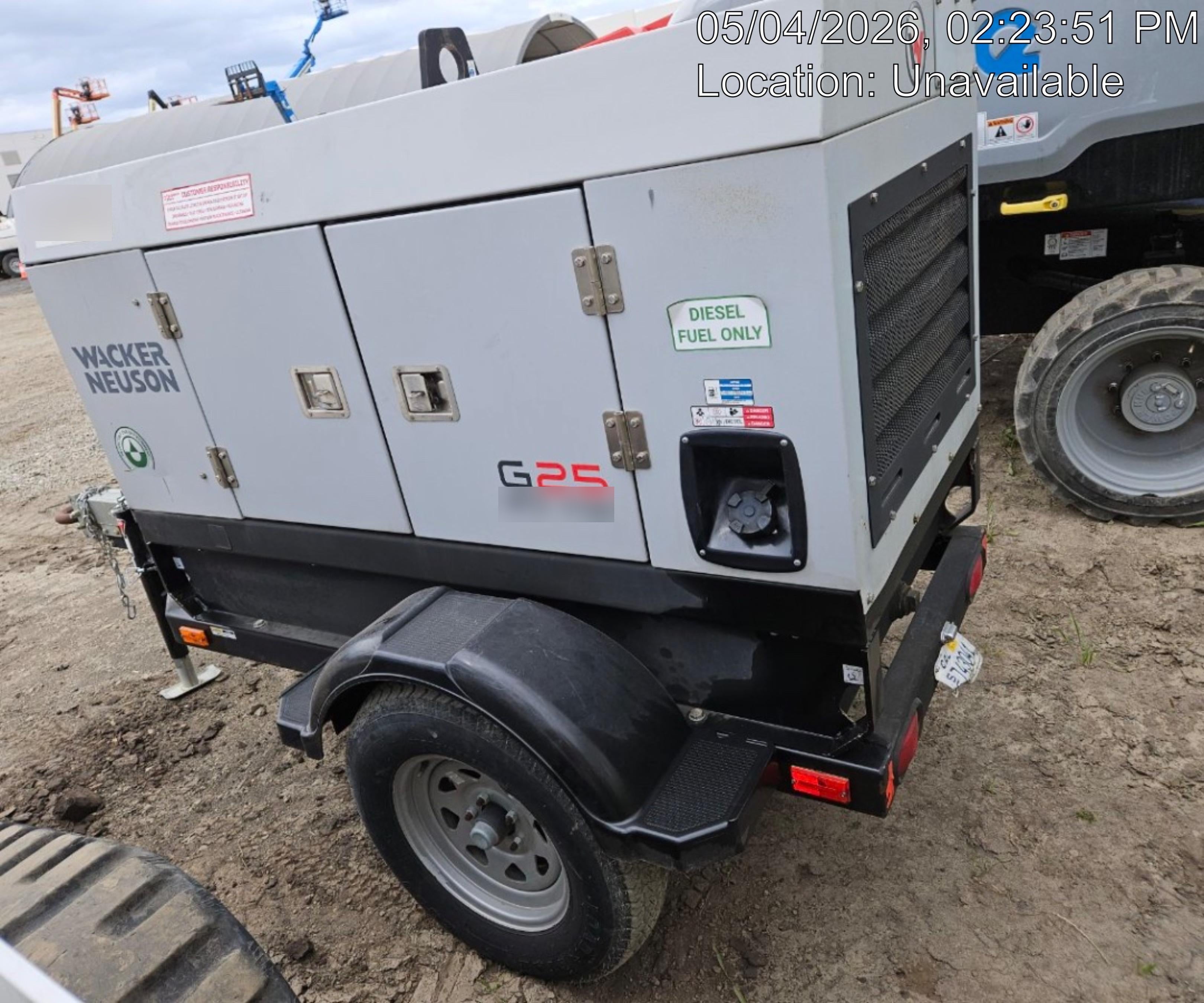 2019 WACKER NEUSON G25