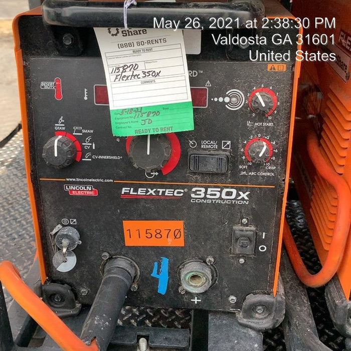 2020 LINCOLN ELECTRIC FLEXTEC 350X