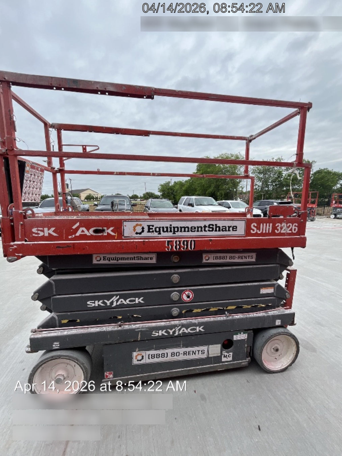 2017 Skyjack SJIII-3226 Skyjack SJ3226, Trojan Battery Set, Extended Warranty 5yr/5k hr