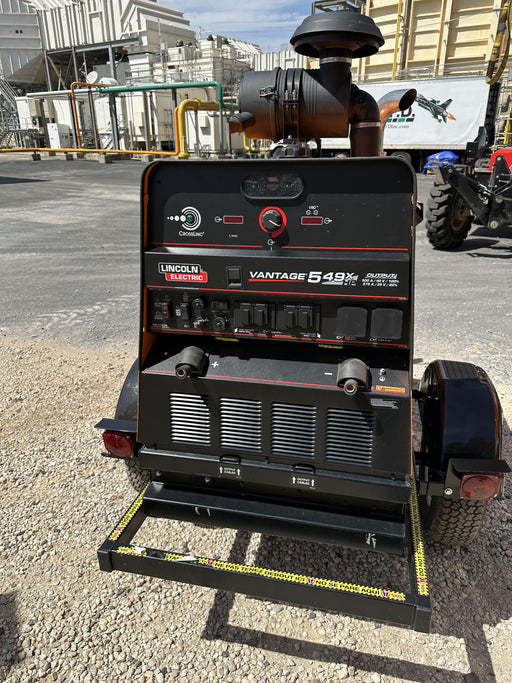 2022 Lincoln Electric Vantage 549X Crosslink Technology, Trailer Mounted, ES Decals, T3