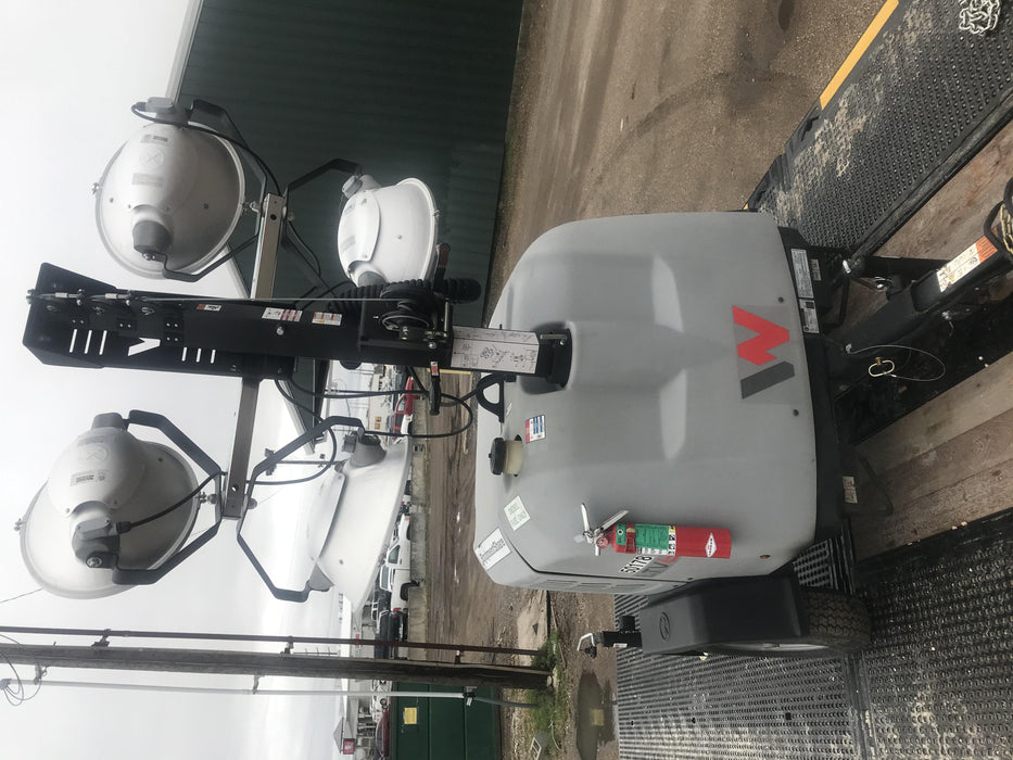 2019 Wacker Neuson LTV6L-MH Mobile Light Tower w/Fuel Level Sensor Installed