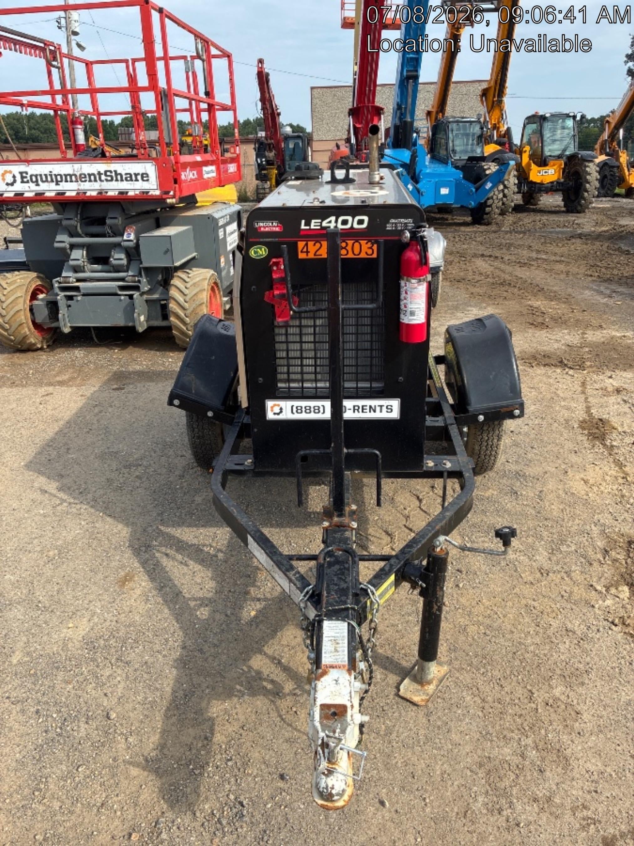 2024 Lincoln Electric LE400 Kubota V1505, Trlr, Cable Rack, Light Kit, ES Decals, T3