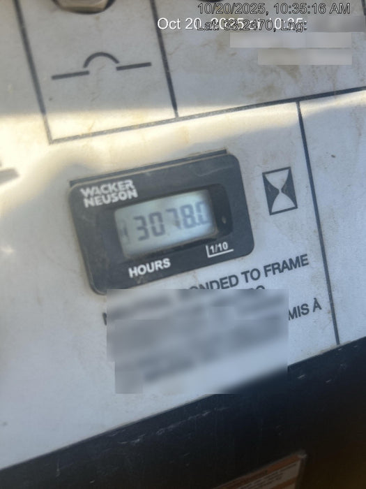 2019 Wacker Neuson LTV6L-MH Standard Options, ES Track Hardware, Fuel Level Sensor