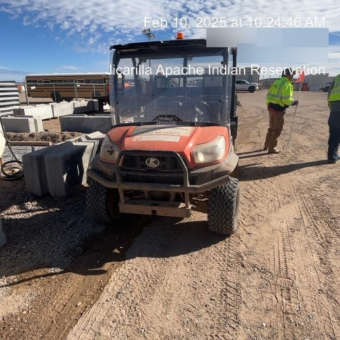 Kubota RTV-X1140W-H Plastic Canopy, Windshield Acrylic Clear, LED Strobe Light, Wire Harness Kit, Back up Alarm