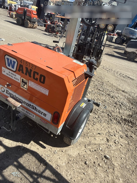 2024 Wanco WLTT-4MM4K Diesel, Deep Sea Controller, Shore Power Plug, Auto Start, (4) 350W LED Floodlights, 4kW Generator, 60 Gal Fuel Tank, 2" Ball, T3