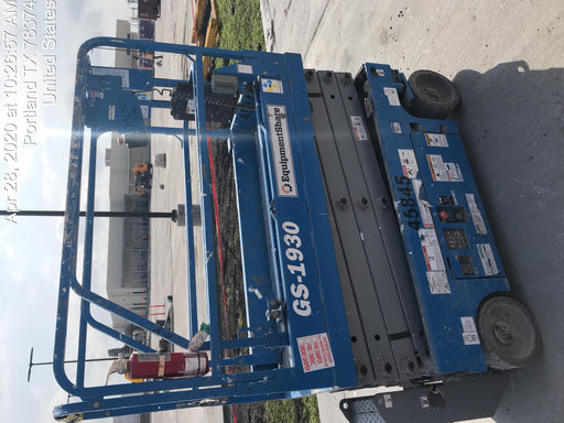 2019 Genie GS-1930 Fixed rails with chain Entry