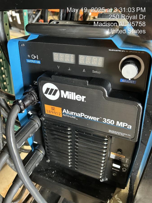 2023 MILLER ELECTRIC AlumaPower 350 MPA