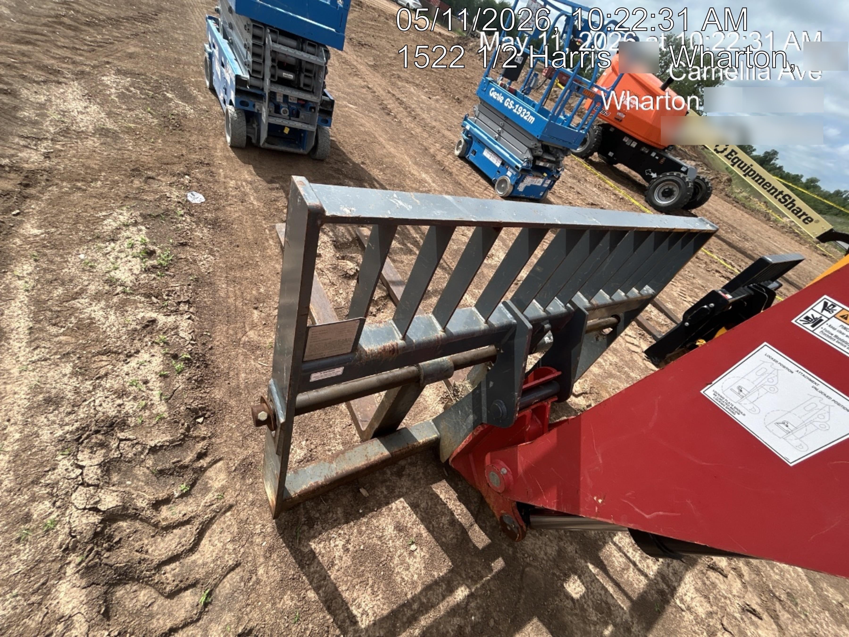 2018 Manitou MTA10055 Manitou MTA 10055 w/Cab/Heat/AC, Work Lights/Strobe, Aux Hyd, Solid Tires, Lift Hook, 66" Carriage, 60" Forks
