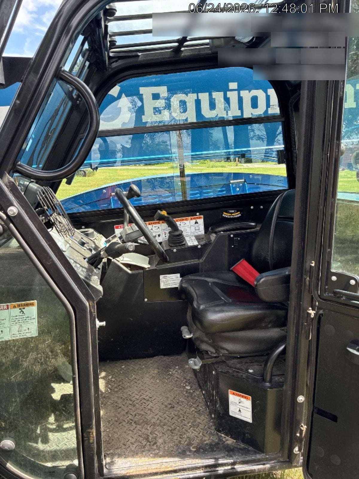 2024 Genie GTH-844 74Hp Dsl, Cab/Heat/Air, Sld Tires, LED WL, Bcn, L Hook, T3 + Access Control