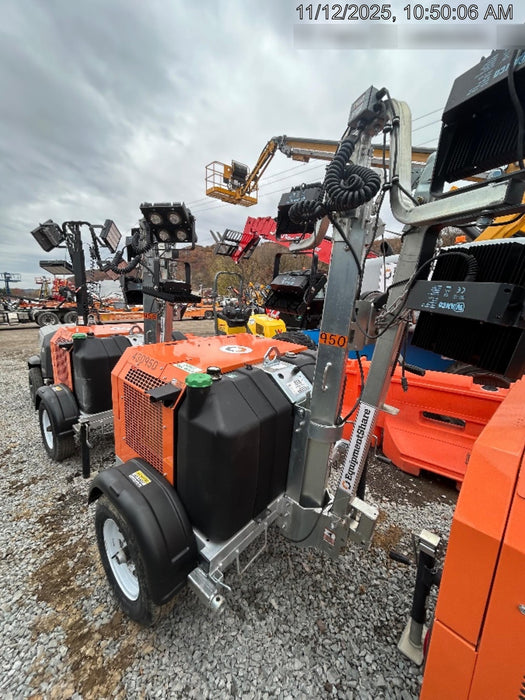 2024 Wanco WLTT-4MM4K Diesel, Deep Sea Controller, Shore Power Plug, Auto Start, (4) 350W LED Floodlights, 4kW Generator, 60 Gal Fuel Tank, 2" Ball, T3