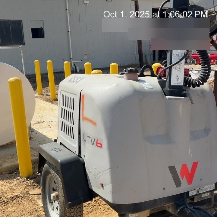 2018 Wacker Neuson LTV6L-MH Wacker Neuson LTV6L Towable Light Tower