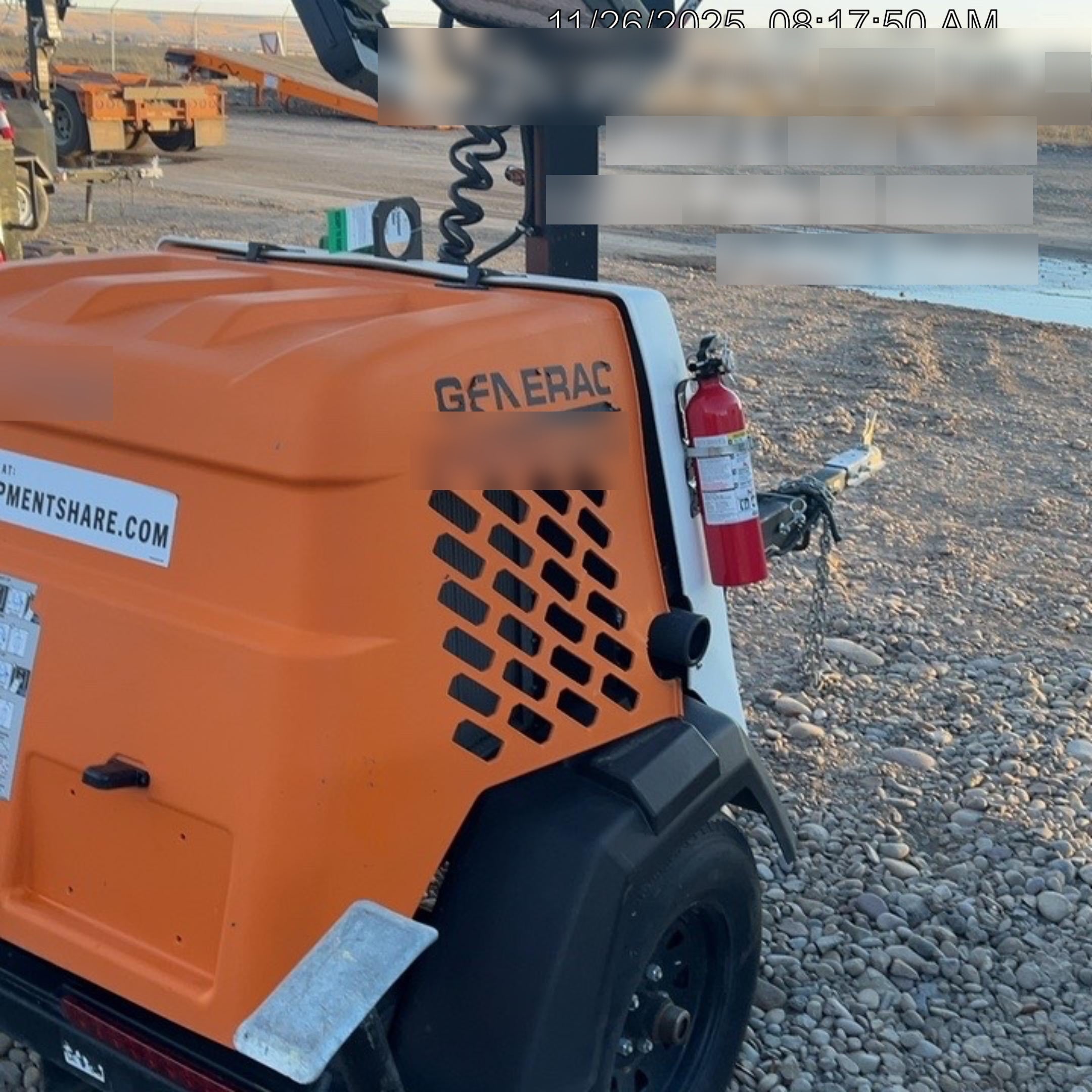 2024 Generac MLT2 Diesel, Flex Switch 120V Input, Powerzone Controller, 
(4) 320W LED Lights, 4kW Generator, 39.9 Gal Fuel Tank, 2" Ball, T3