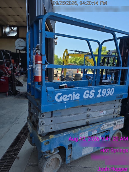 2017 Genie GS-1930 Genie GS1930