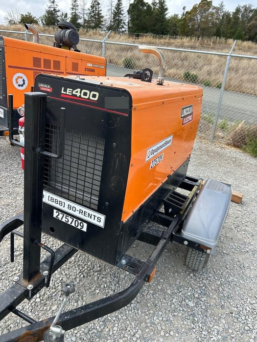 2022 Lincoln Electric LE400 Kubota V1505, Trlr, Cable Rack, Light Kit, ES Decals, T3