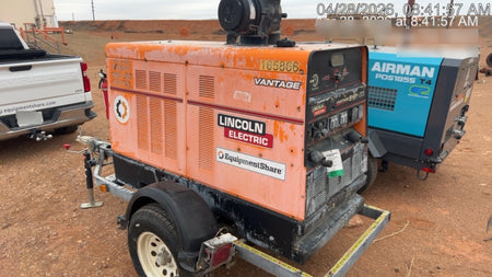 2021 Lincoln Electric Vantage 549X Ready Pak 3, ORANGE (includes trailer, cable rack, fender light kit)