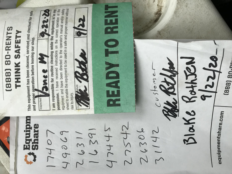 2019 Lincoln Electric Vantage 322 Lincoln Vantage 322 Welder w/Trailer, Light Kit, Cable Rack