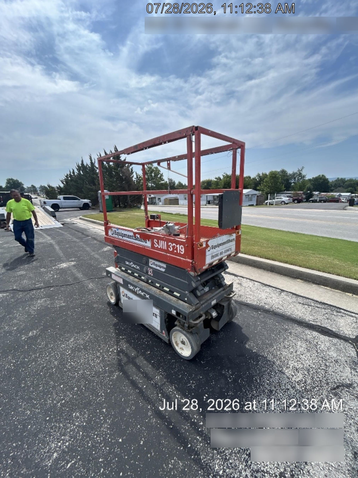 2019 Skyjack SJIII-3219 Standard Options, Trojan Batteries