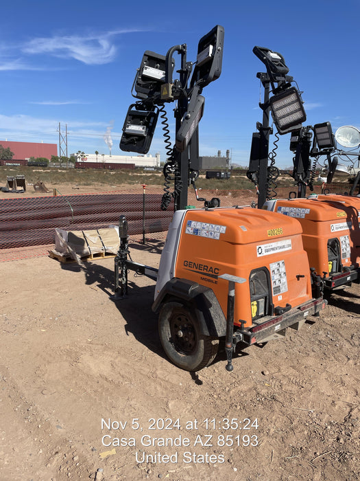 2024 Generac MLT2 Diesel, Flex Switch 120V Input, Powerzone Controller, 
(4) 320W LED Lights, 4kW Generator, 39.9 Gal Fuel Tank, 2" Ball, T3
