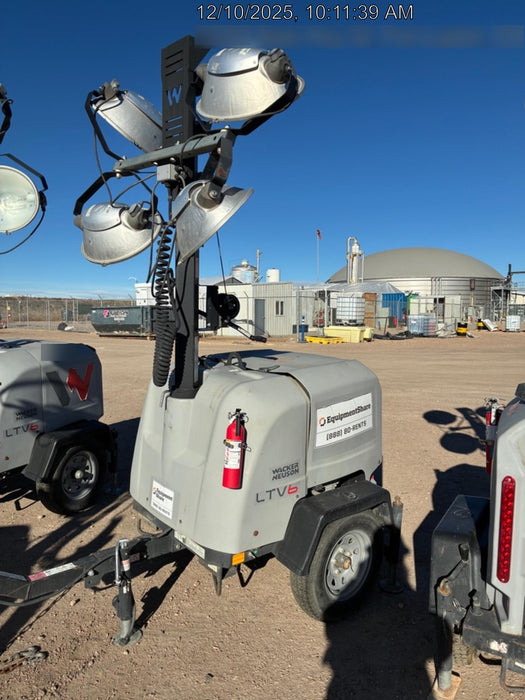 2018 Wacker Neuson LTV6L-MH Wacker Neuson LTV6L Mobile Light Tower w/Fuel Level Sensor Installed