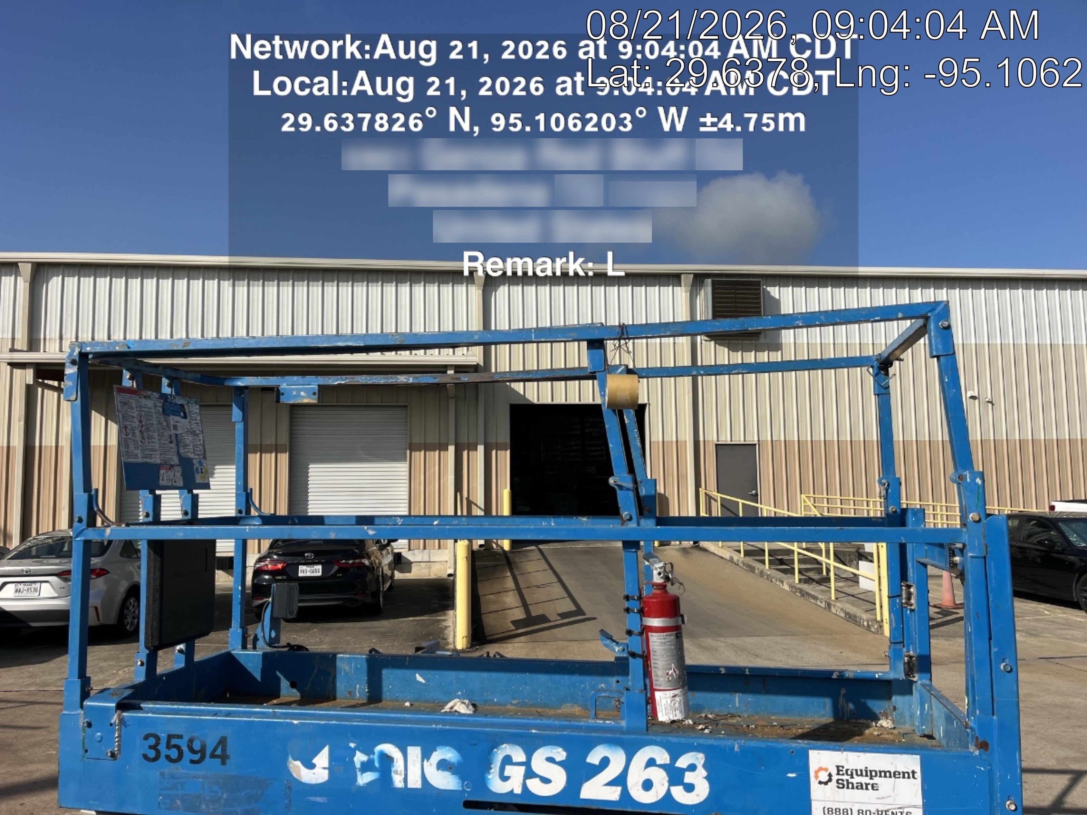 2017 Genie GS-2632 Genie GS2632 - SN GS32P-151062