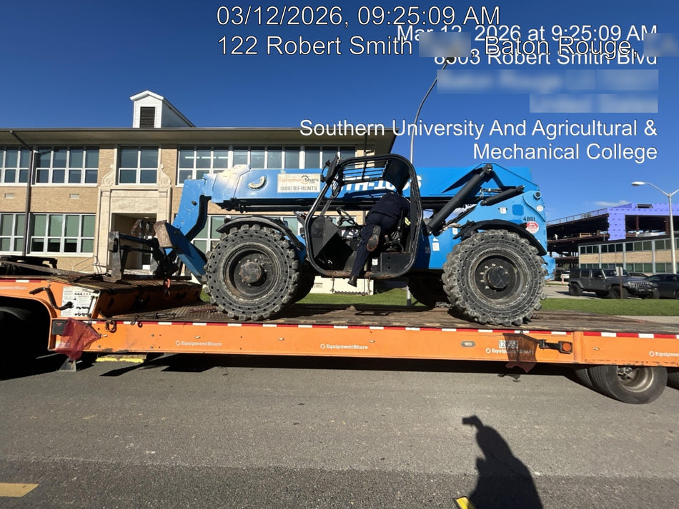 2017 Genie GTH-1056 Open Cab, Solid Tires