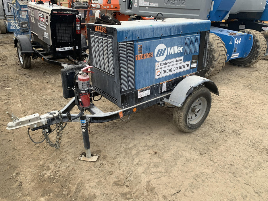 2020 Miller Electric BIG BLUE 400 Trailer Mounted Welder