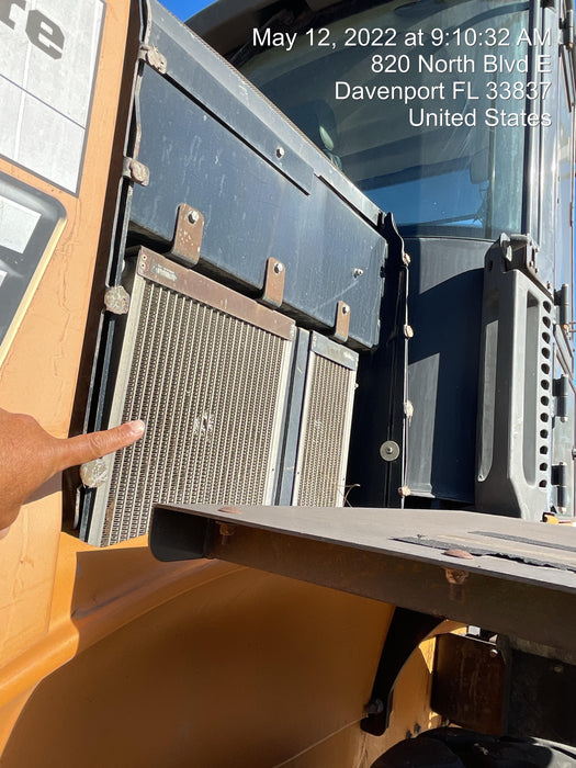 2016 Case 721F CLOSED CAB, JRB 416 STYLE HYD COUPLER