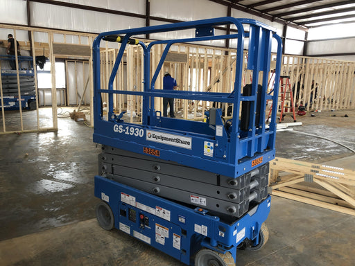 2019 Genie GS-1930 Fixed Rails with Chain Entry