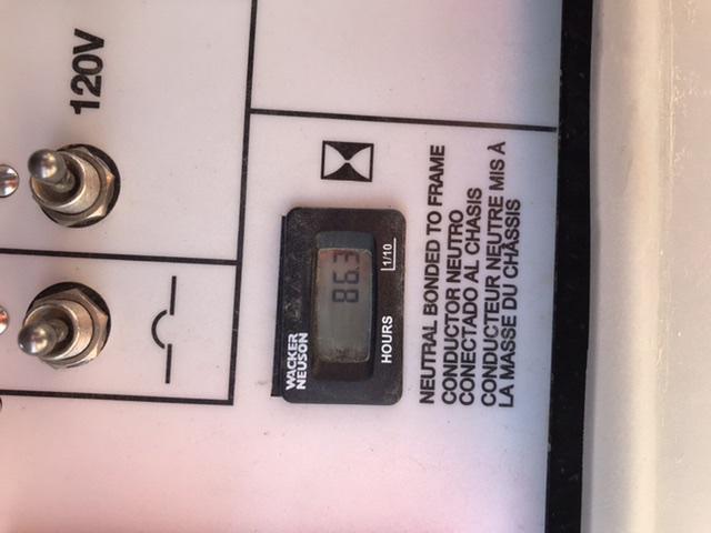 2019 Wacker Neuson LTV6L-MH Wacker Neuson LTV6L Mobile Light Tower w/Fuel Level Sensor Installed