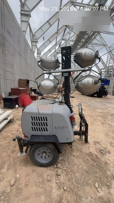 2019 Wacker Neuson LTV6L-MH Wacker Neuson LTV6L Mobile Light Tower w/Fuel Level Sensor Installed