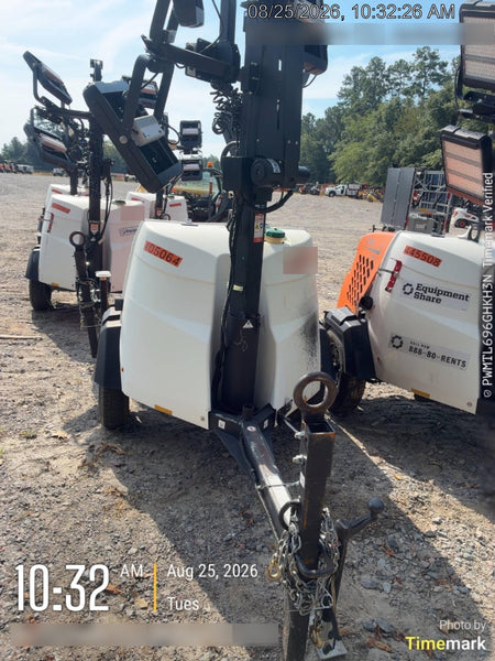 2024 Generac MLT6SKDS-STD4 ELEC WINCH Diesel, Electric Winch Mast, Powerzone Controller, (4) 320W LED Lights, 4kW Generator, 39.9 Gal Fuel Tank, 2" Ball, T3