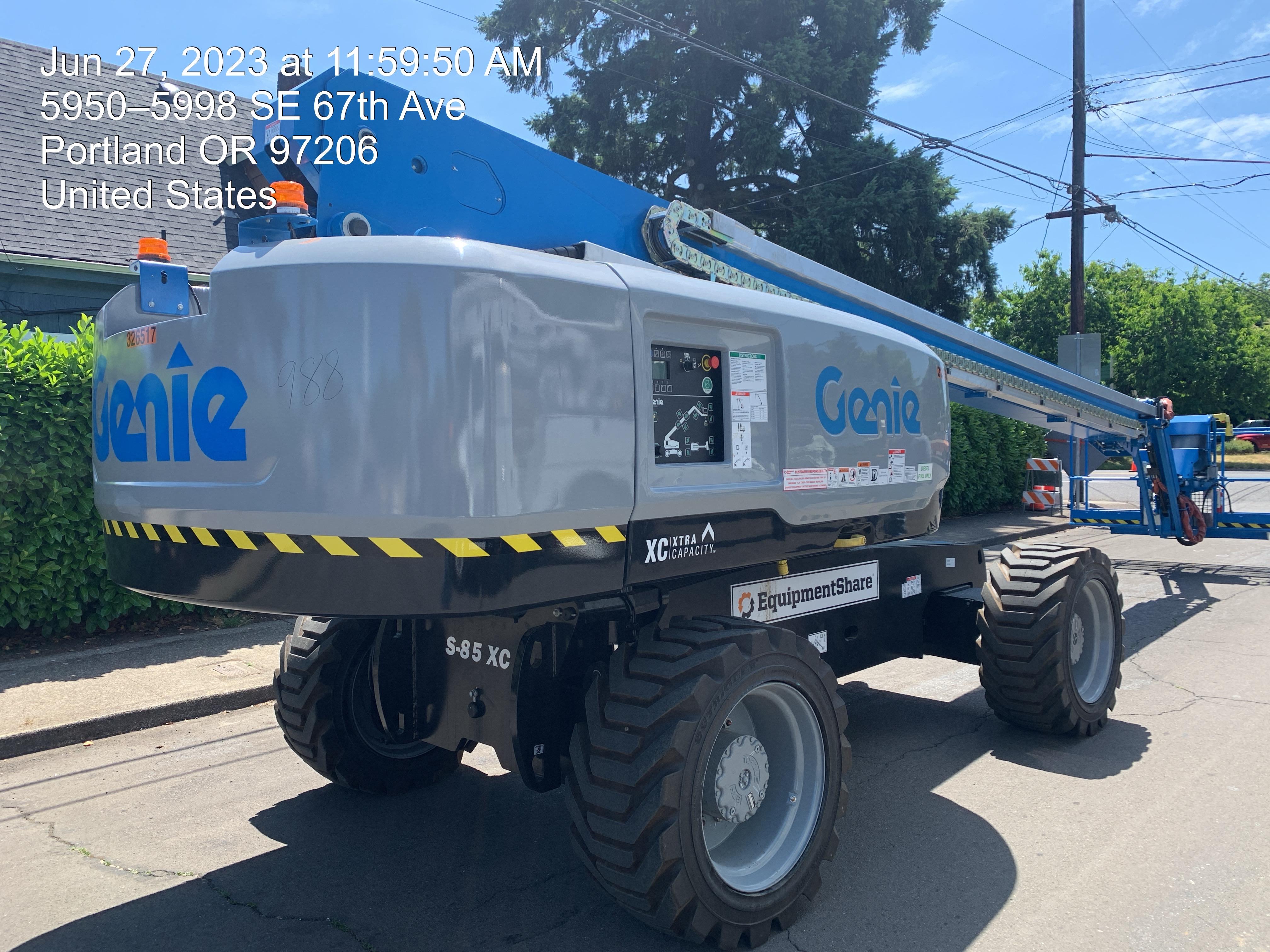2023 GENIE S-85 XC