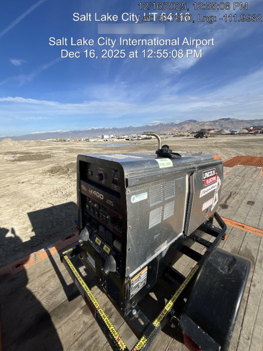 2024 Lincoln Electric LE400 Kubota V1505, Trlr, Cable Rack, Light Kit, ES Decals, T3