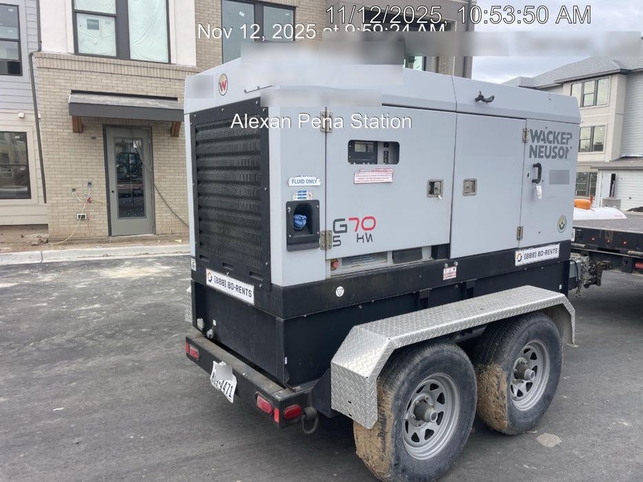 2018 WACKER NEUSON G70