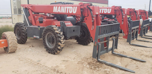 2019 Manitou MTA8044 MTA 8044 - 74 HP T4, Canopy, Worklights/Strobe, Beacon, 66" Carriage, 48" Forks, Solid Tires, Lift Hook, Aux Hydraulics